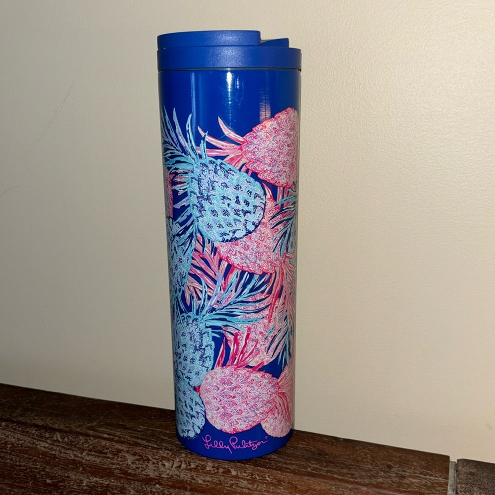 Lilly Pulitzer metal tumbler